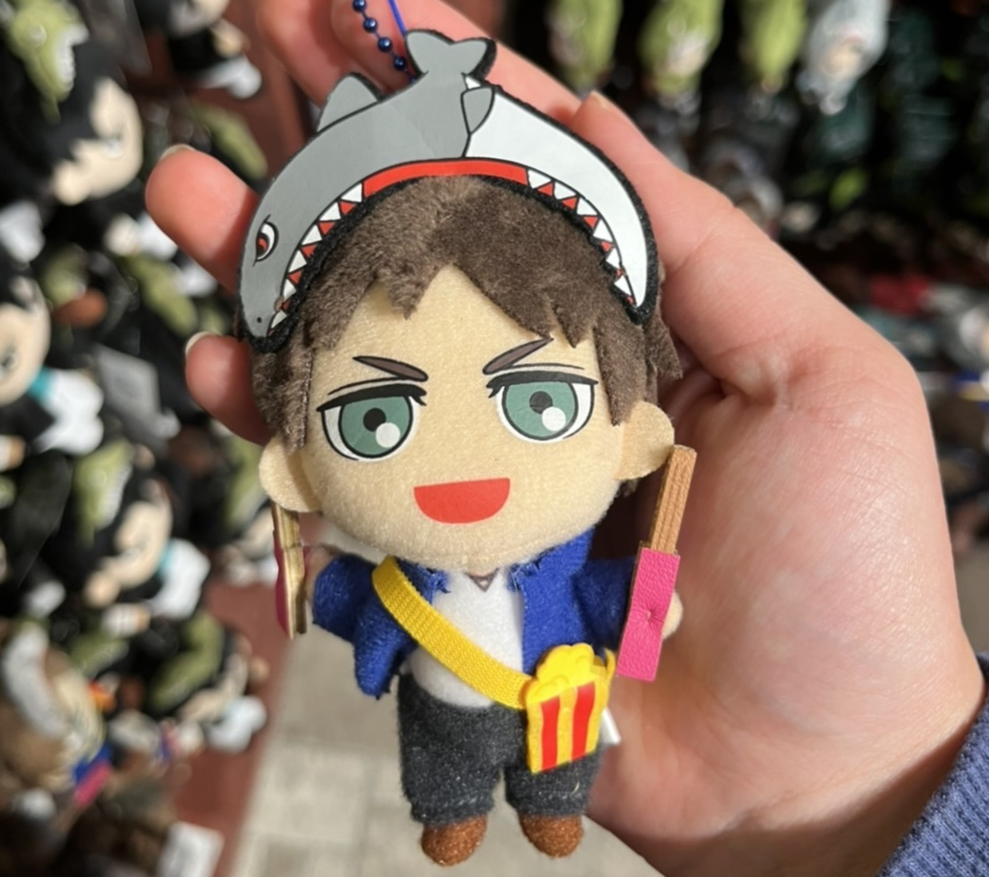 ぬいぐるみキーチェーン エレン Usj 進撃の巨人 キャステル Castel ディズニー情報 ぬいぐるみキーチェーン エレン Usj 進撃の巨人 キャステル Castel ディズニー情報