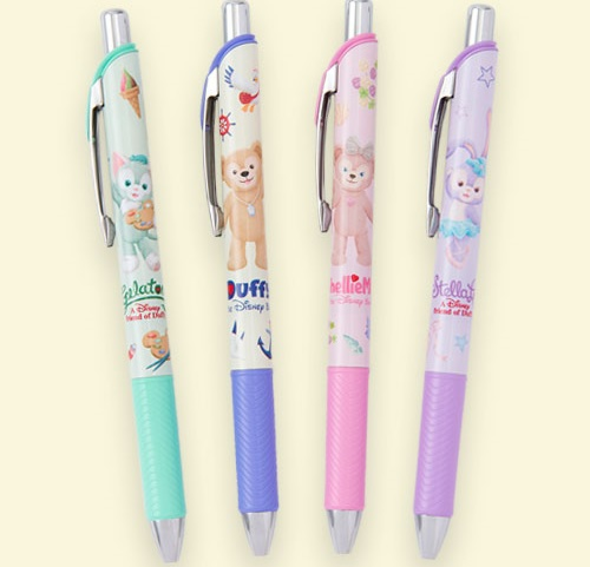 ダッフィー フレンズのボールペン キャステル Castel ディズニー情報
