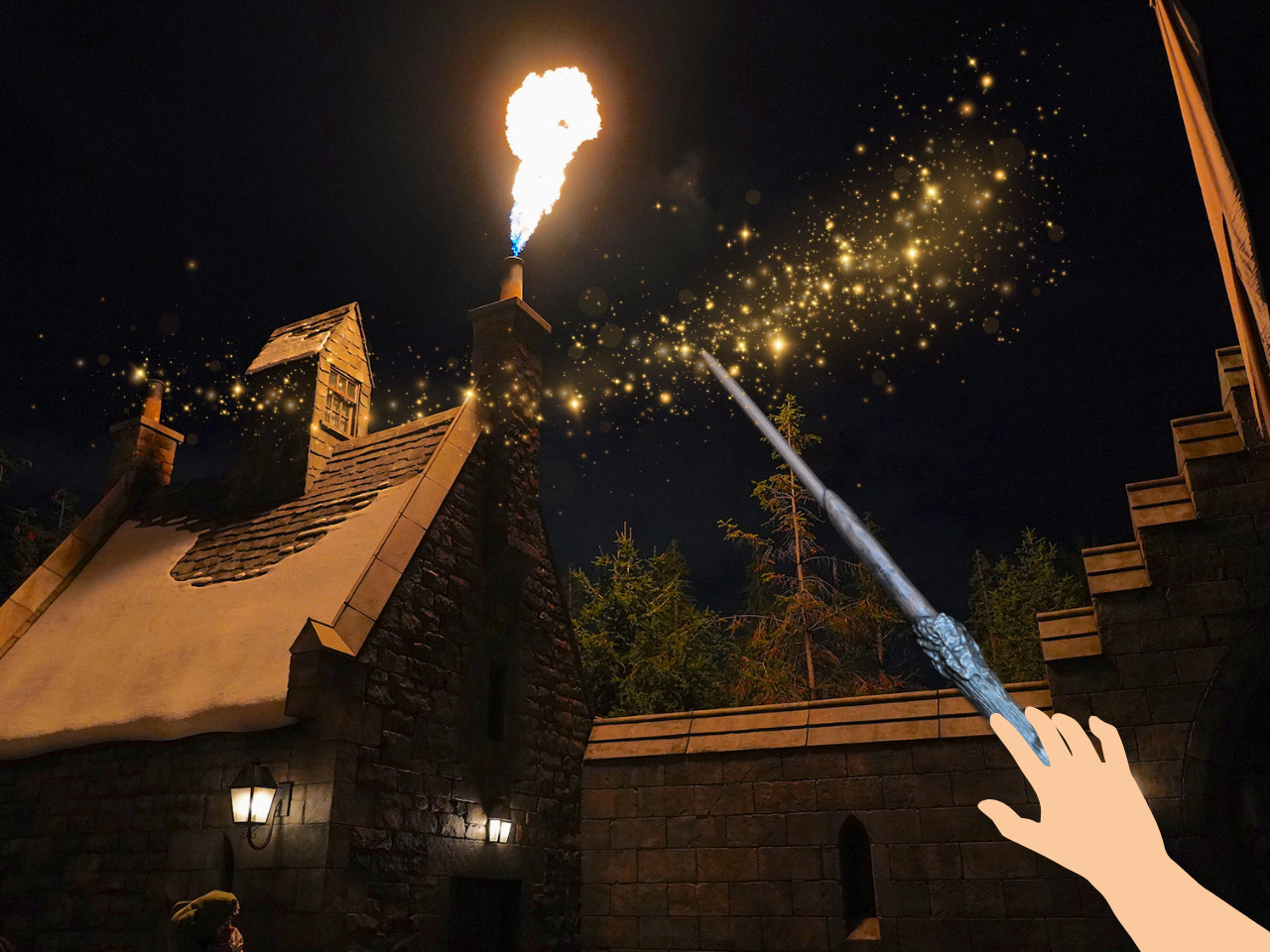 USJ公式品】ハリー・ポッター ローブLサイズ&マジカルワンドセット USJ