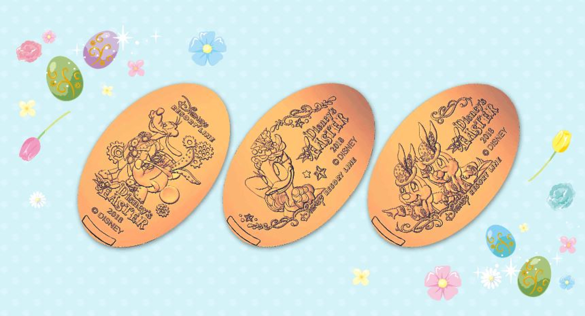 ディズニー イースタースーベニアメダル キャステル Castel ディズニー情報