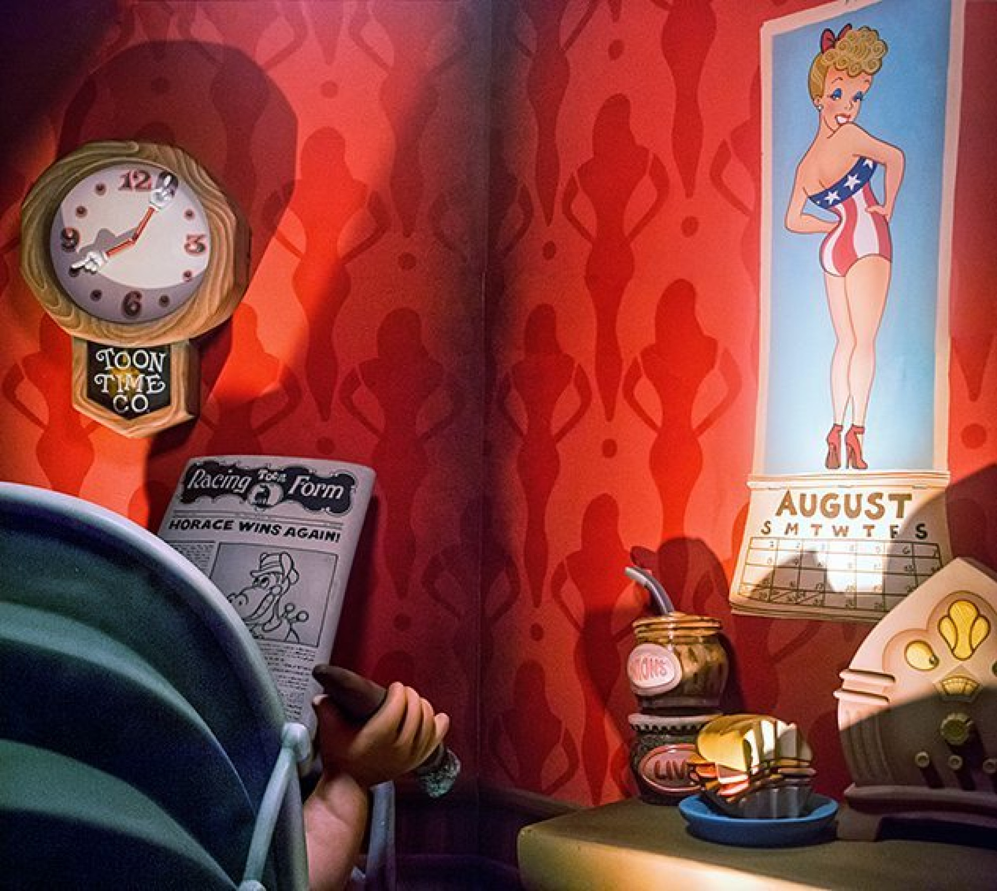 ベビー ハーマンの楽屋で流れているラジオに耳を傾けてみると キャステル Castel ディズニー情報