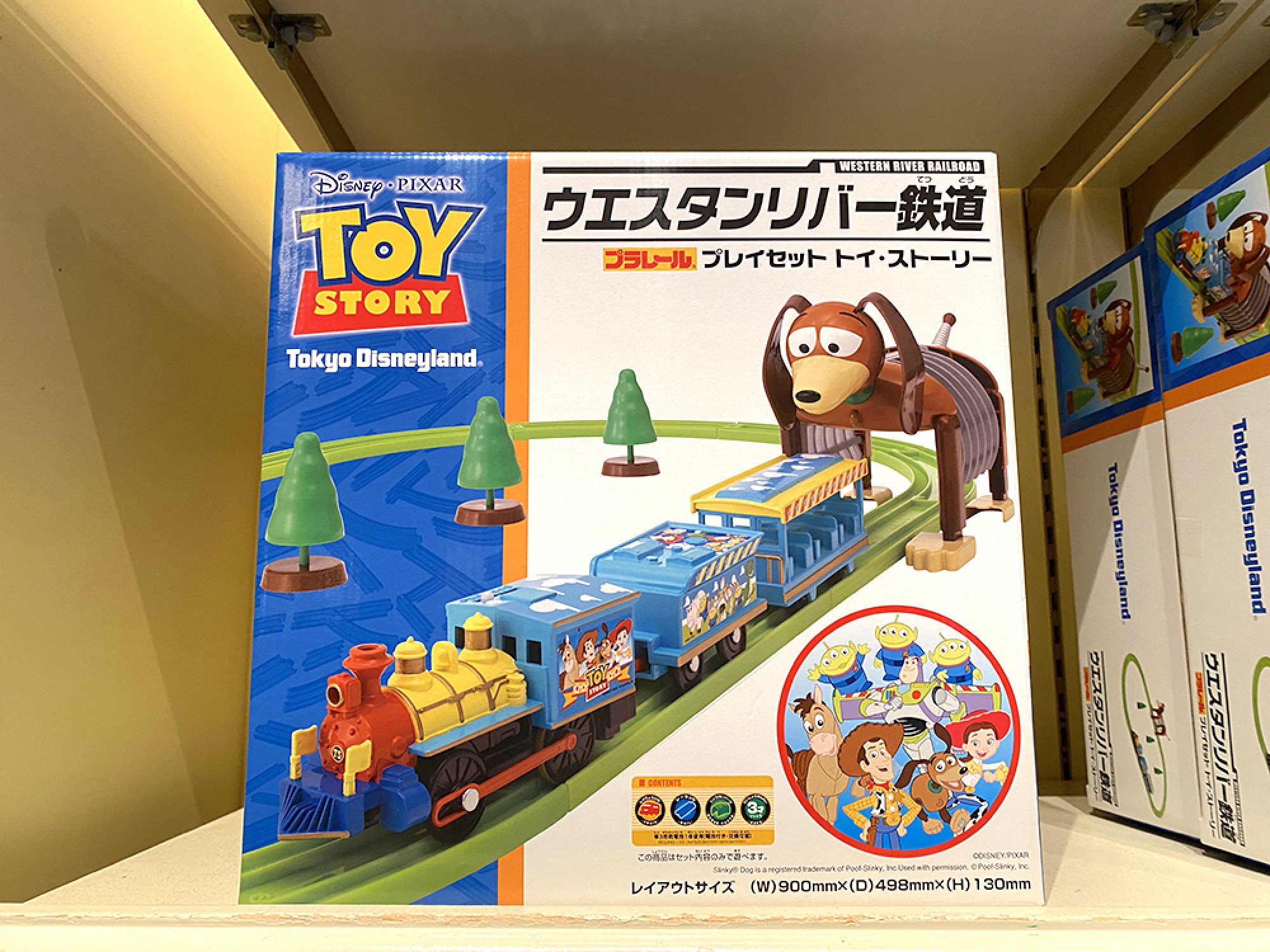 プラレール ウエスタンリバー鉄道 キャステル Castel ディズニー情報