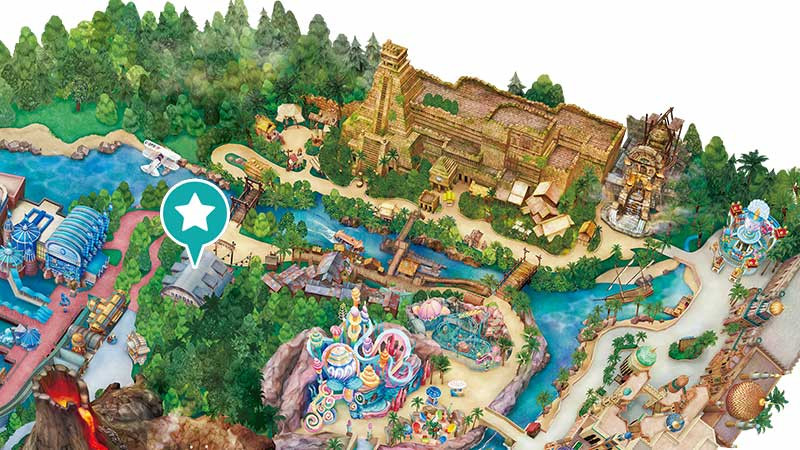 ハンガーステージの場所 キャステル Castel ディズニー情報