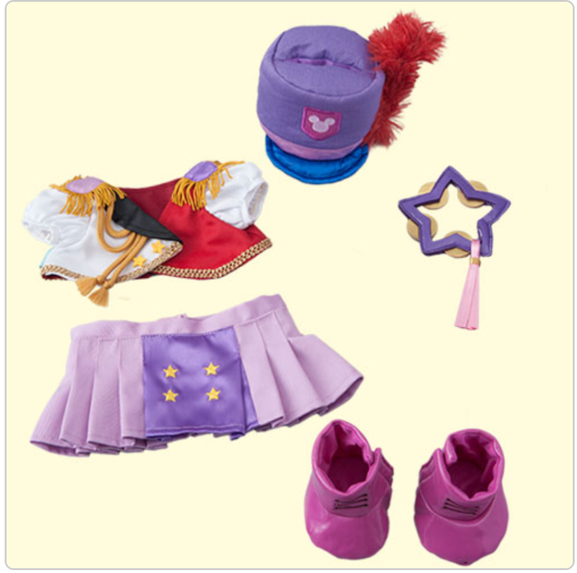 ハッピーマーチングファンのコスチュームセット キャステル Castel ディズニー情報