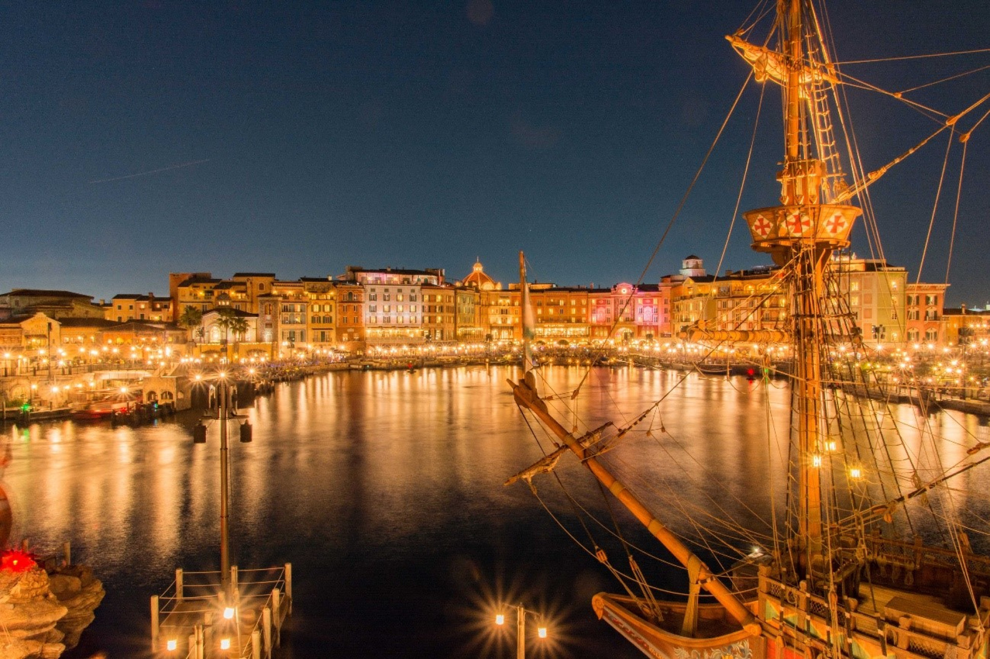 ディズニーシーで星空や夜景を撮影 夜空のカメラ設定とおすすめスポット キャステル Castel ディズニー情報