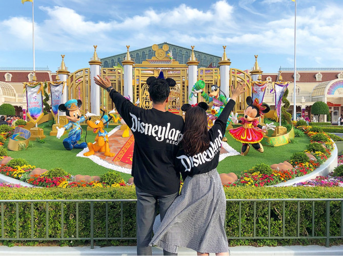 香港ディズニーランド限定 トイストーリー Tシャツ お揃い ペア