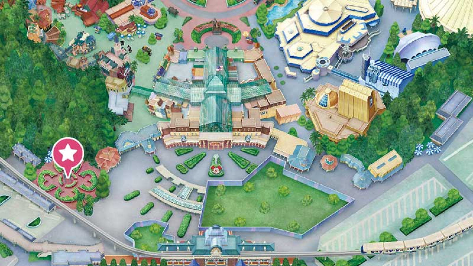 東京ディズニーランド ピクニックエリア 場所 キャステル Castel ディズニー情報