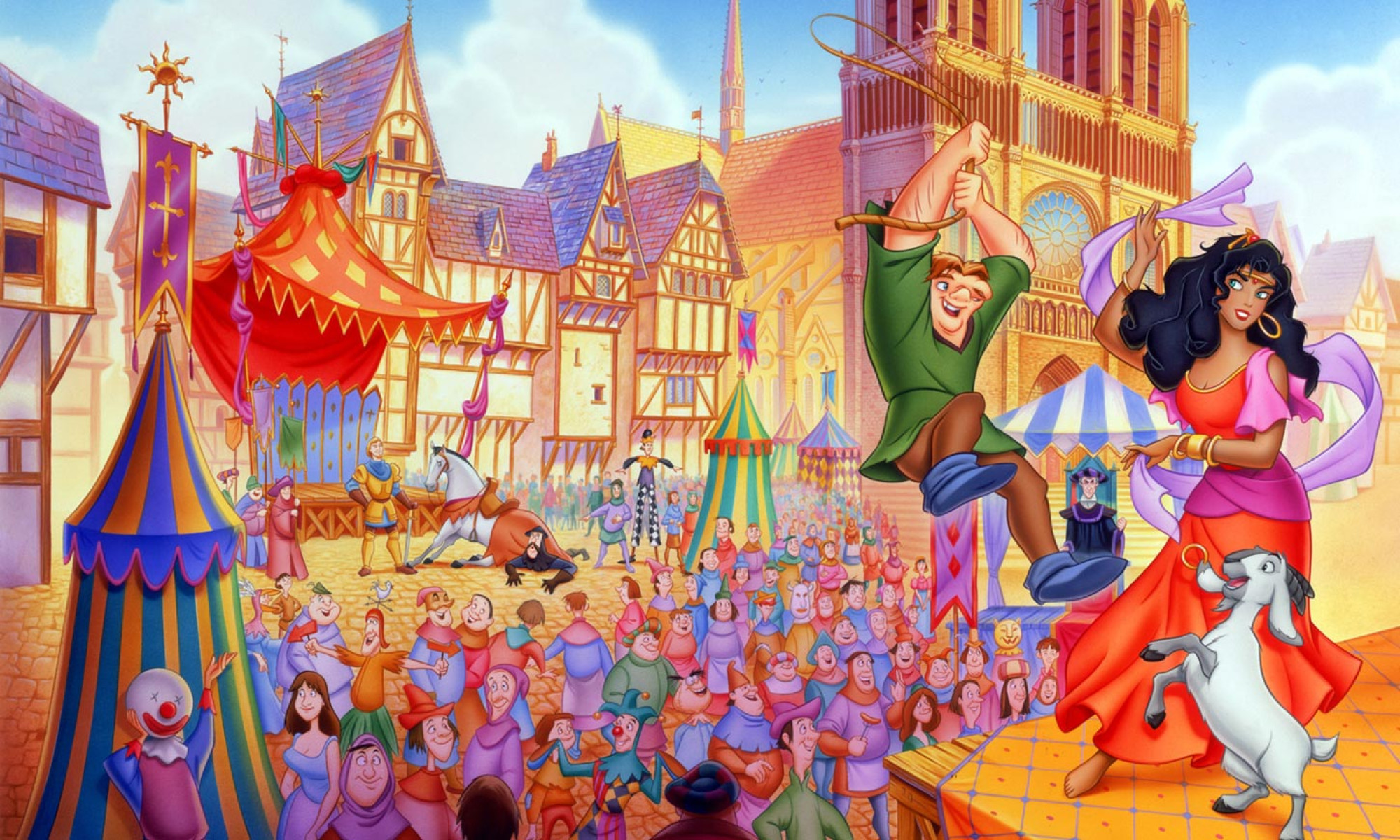 ディズニーアニメ ノートルダムの鐘 1996 キャステル Castel ディズニー情報
