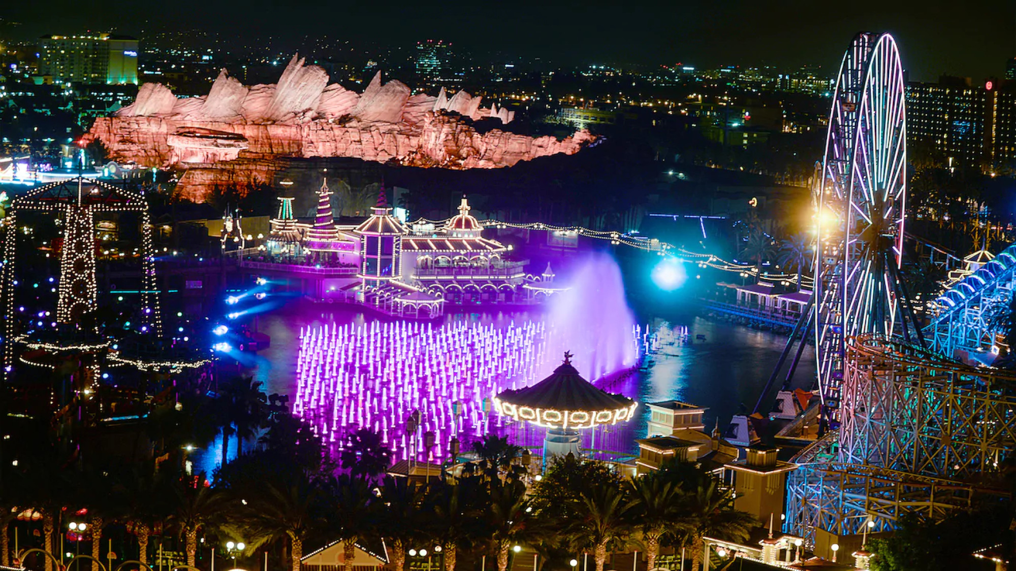 ディズニー パラダイス ピア ホテルから見える夜景 キャステル Castel ディズニー情報