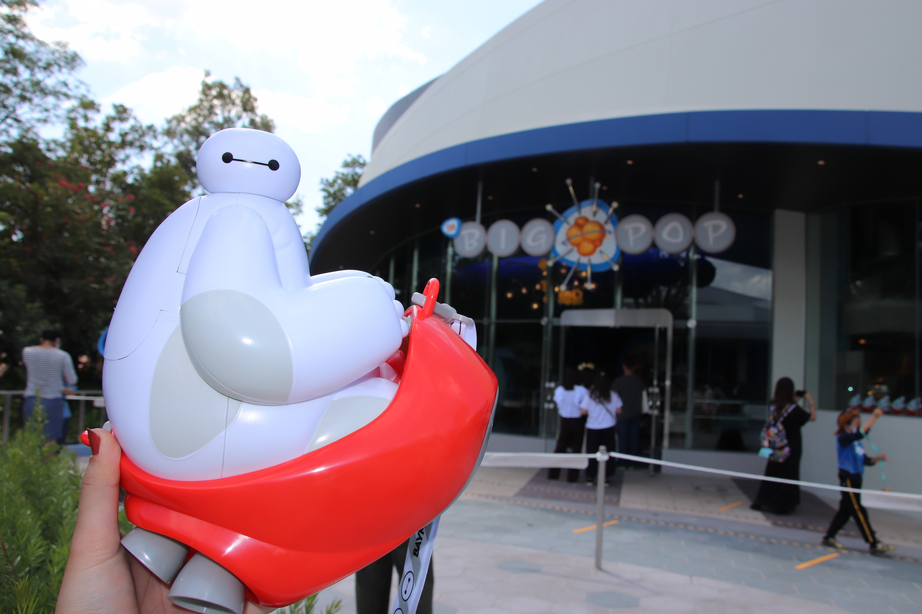 ベイマックスポップコーンバケット キャステル Castel ディズニー情報