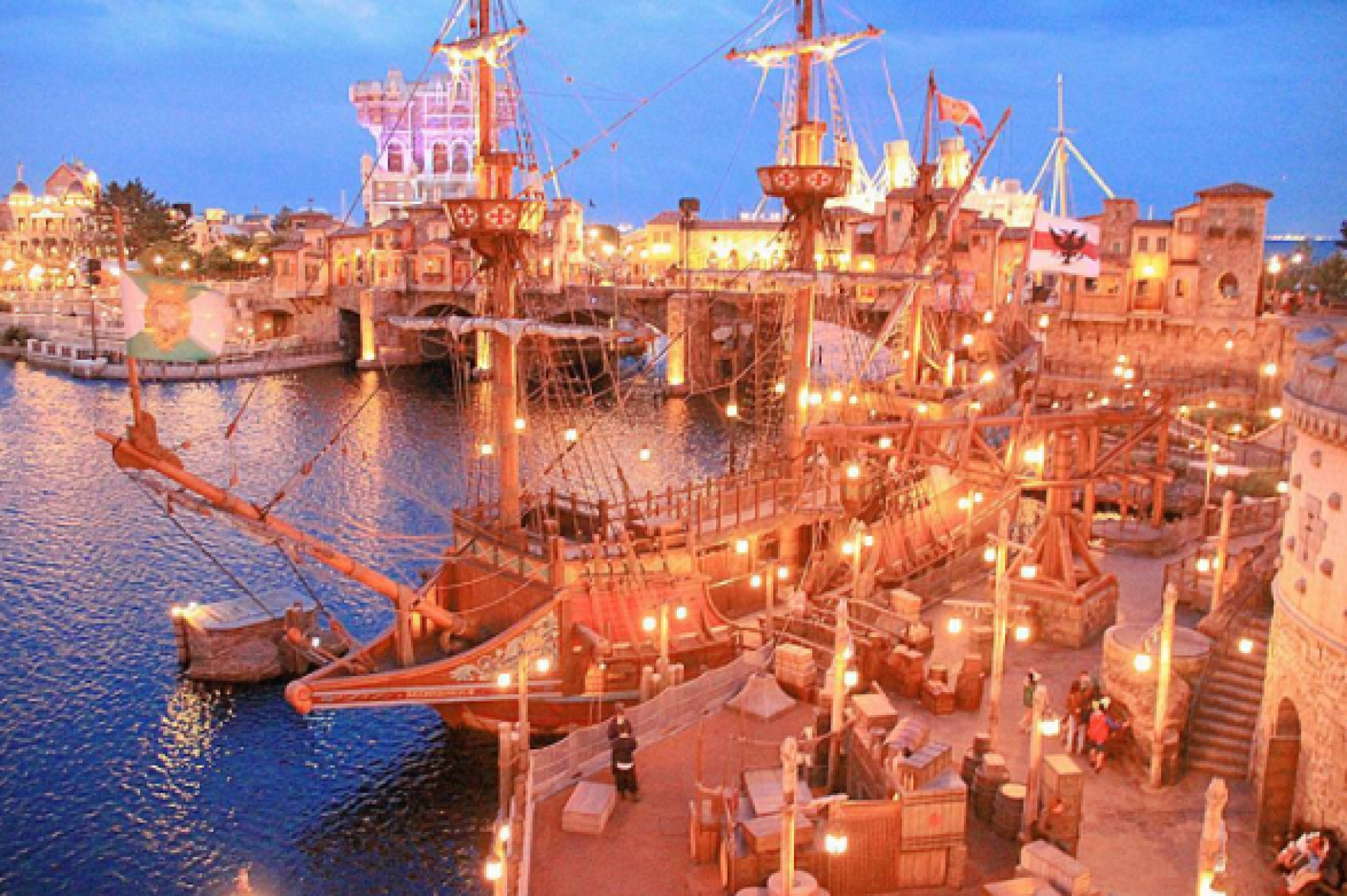 高台からの絶景 キャステル Castel ディズニー情報