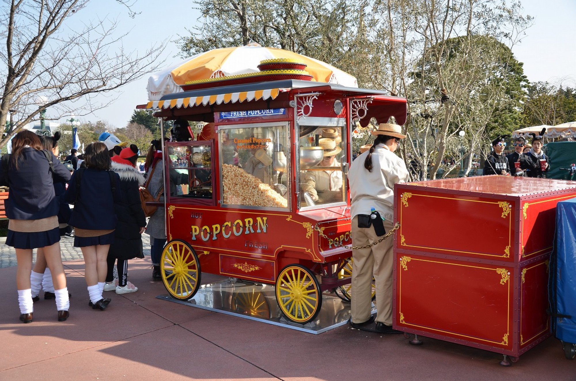 スウィートハート カフェ前 キャステル Castel ディズニー情報