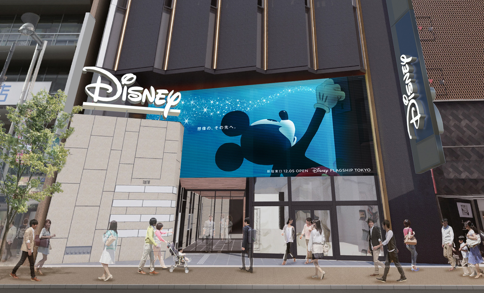ディズニーフラッグシップ東京 日本最大のディズニーストアが新宿に12 5オープン 新店舗情報まとめ