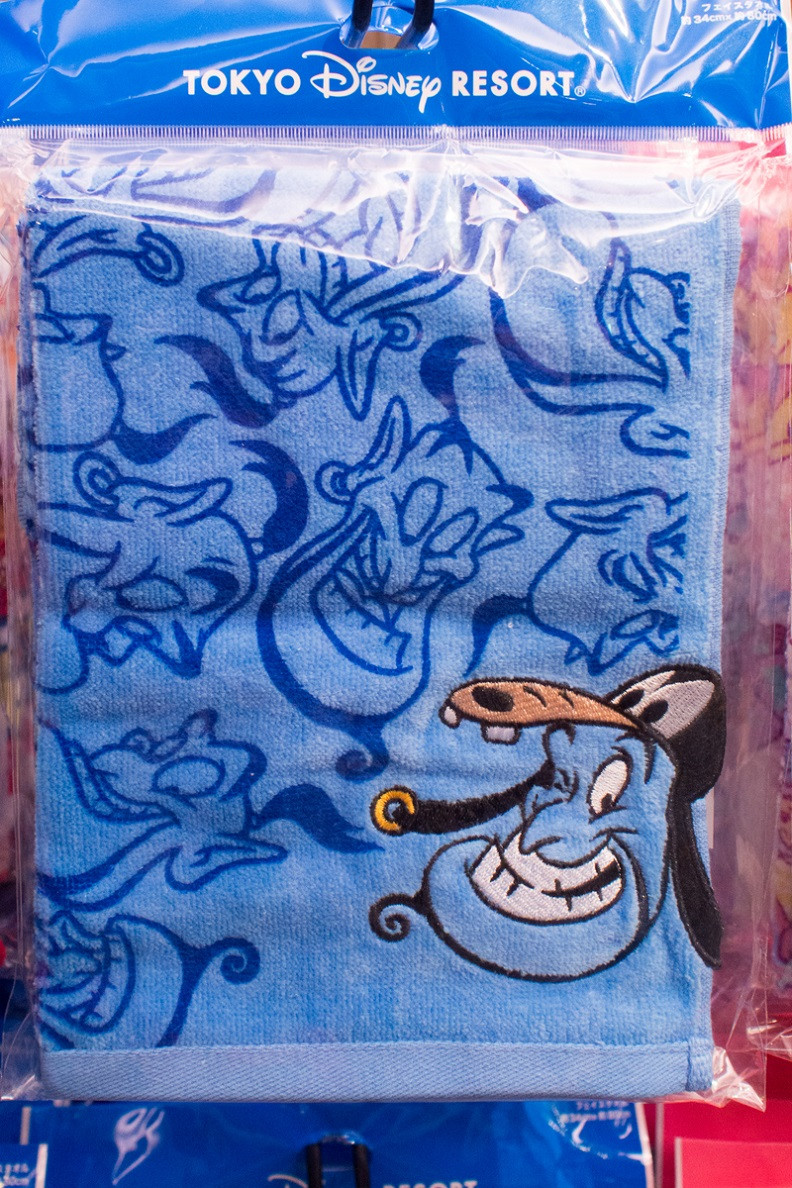 ジーニーのフェイスタオル キャステル Castel ディズニー情報