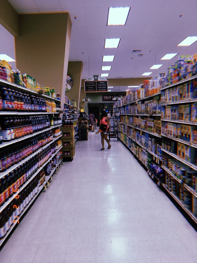 グアムのスーパーマーケット