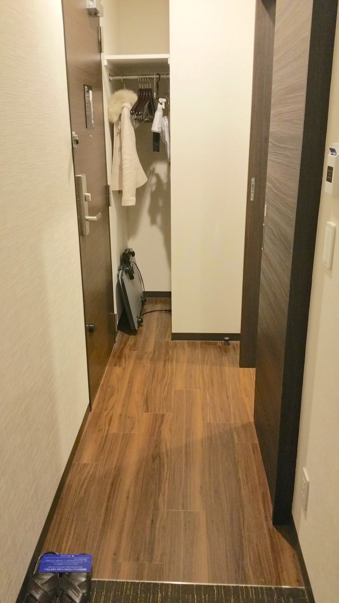 部屋の入り口