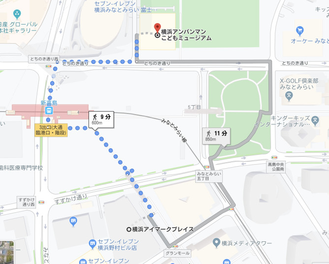 横浜アイマークプレイスの駐車場