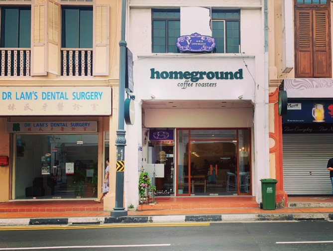 Homeground Coffee Roasters　外観