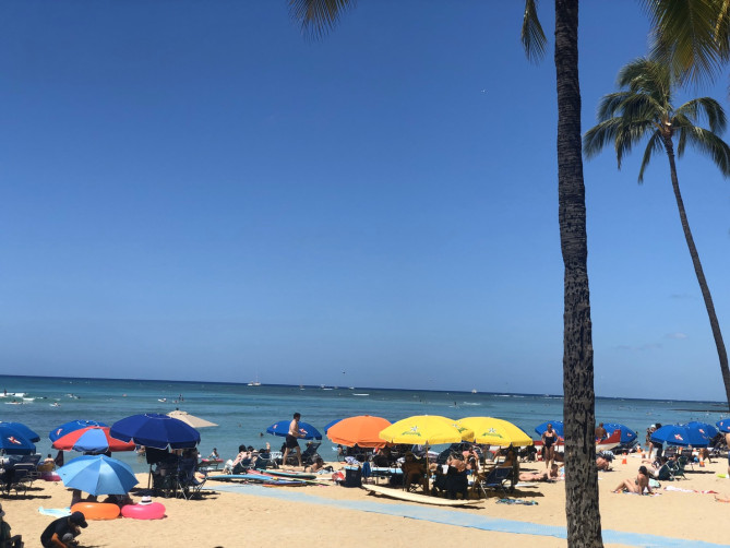 ワイキキビーチ