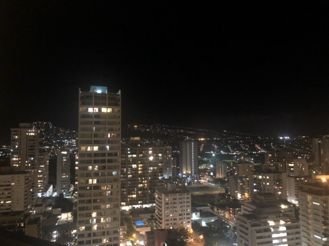 ハワイの夜景