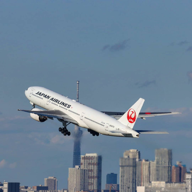 日本航空の飛行機