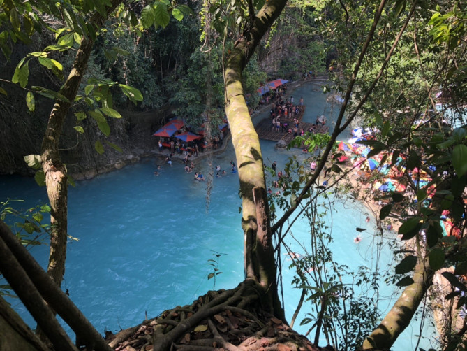 2つ目の滝へ行く道中