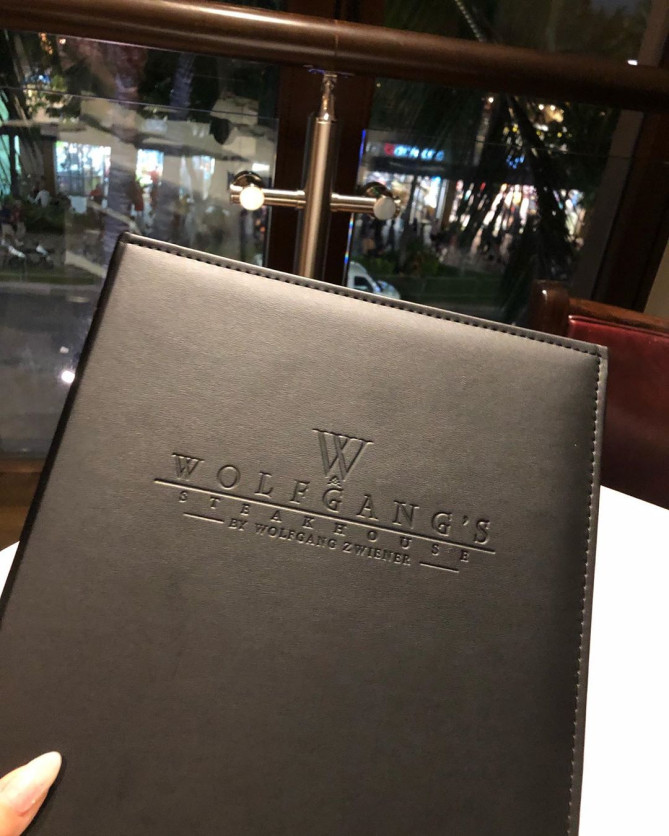 ウルフギャングステーキハウス・ワイキキのメニュー