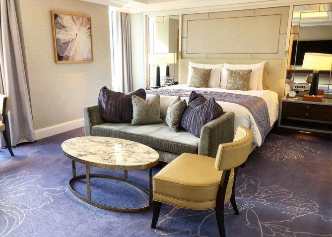 ロッテホテルソウルの部屋