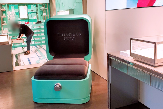 ティファニーカフェのインスタ映えスポット