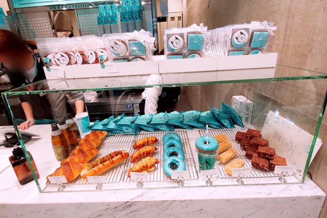 ティファニーカフェのメニュー