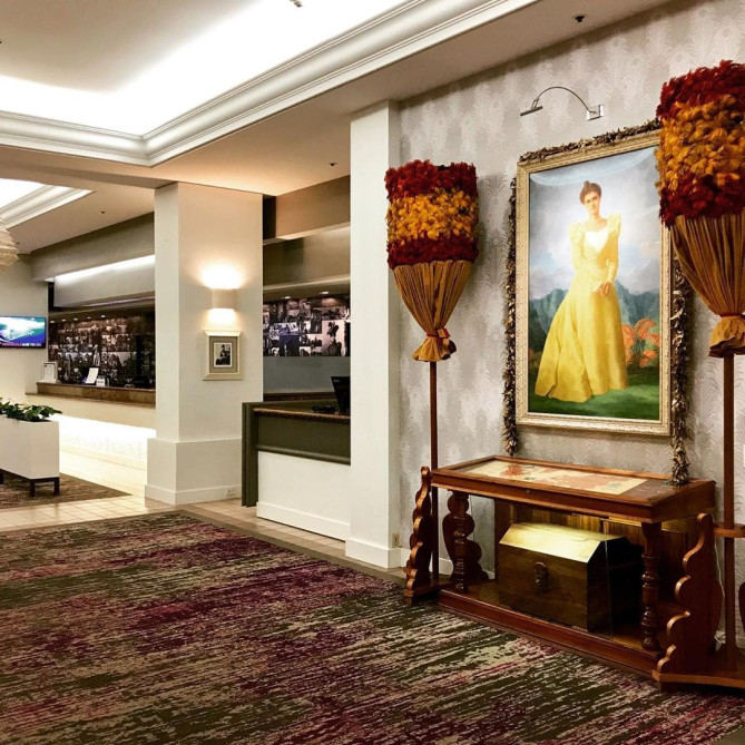 シェラトン・プリンセス・カイウラニ・ホテル　ロビー