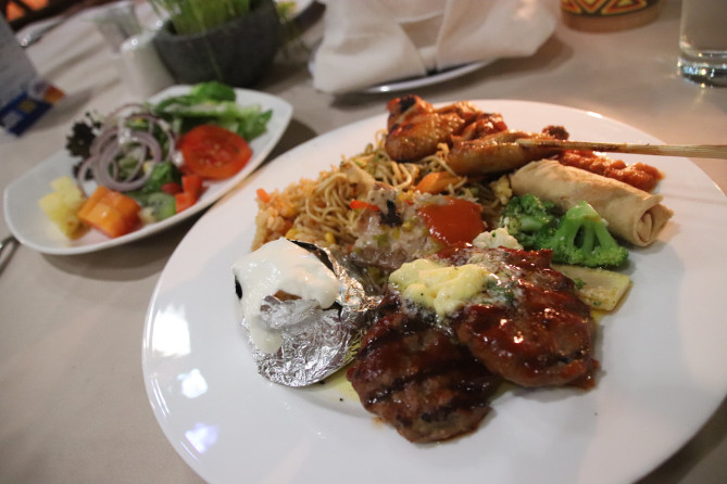 BBQディナービュッフェ