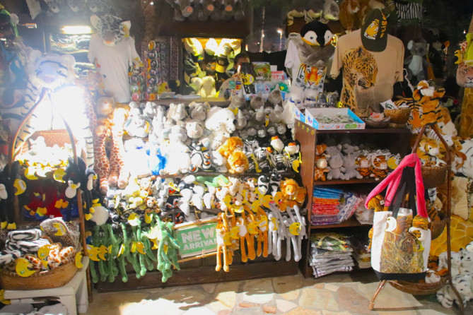 レストランの売店