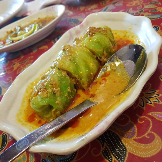 オタオタ入りのロールキャベツ