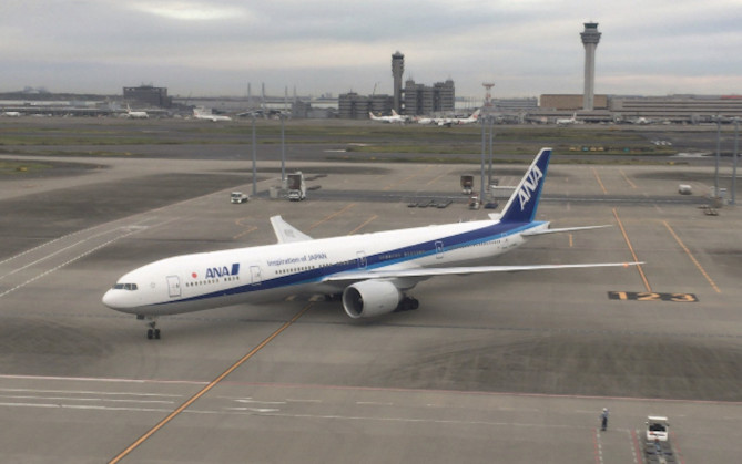 ANAの飛行機
