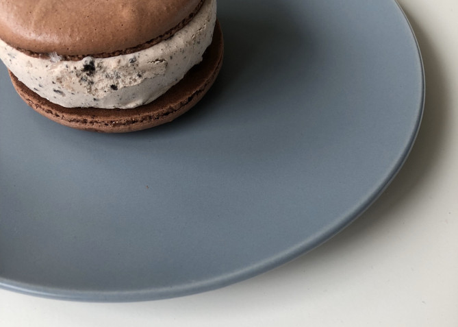 パリバケのマカロンアイス