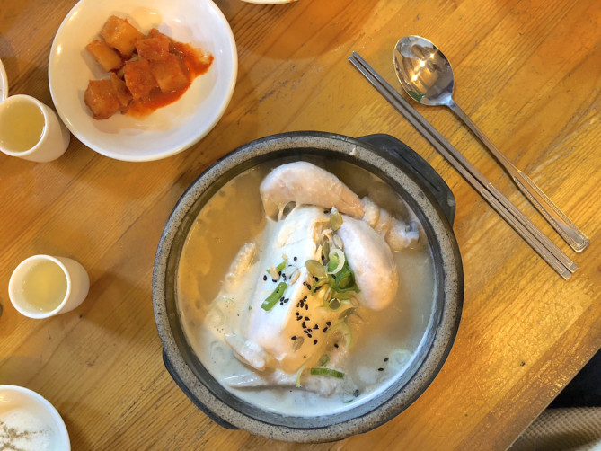 土俗村の参鶏湯