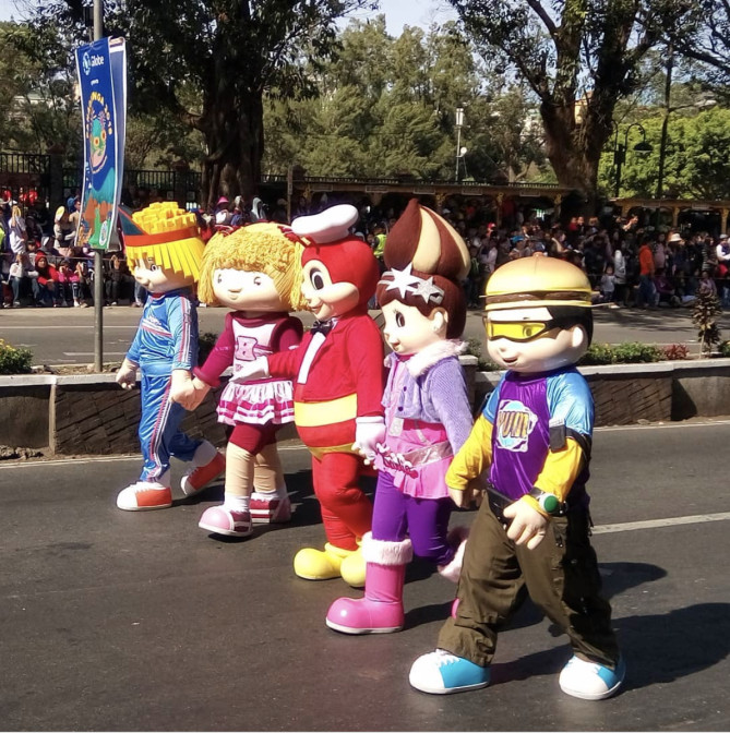 ジョリビーのマスコットキャラクター