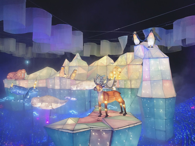 「台灣燈會」メイン会場にて