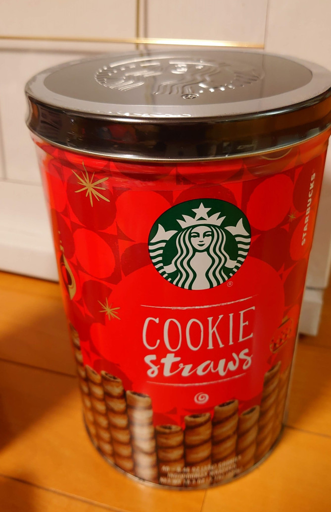 スタバのクッキーストロー