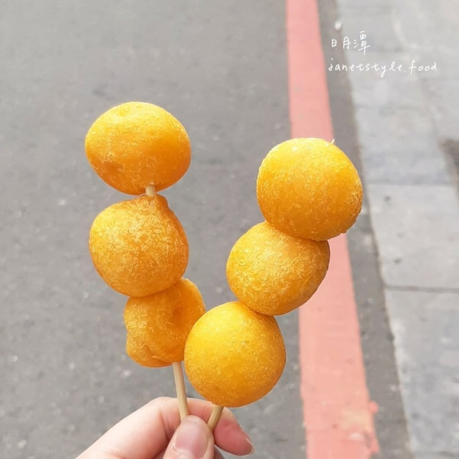 串団子のような地瓜球