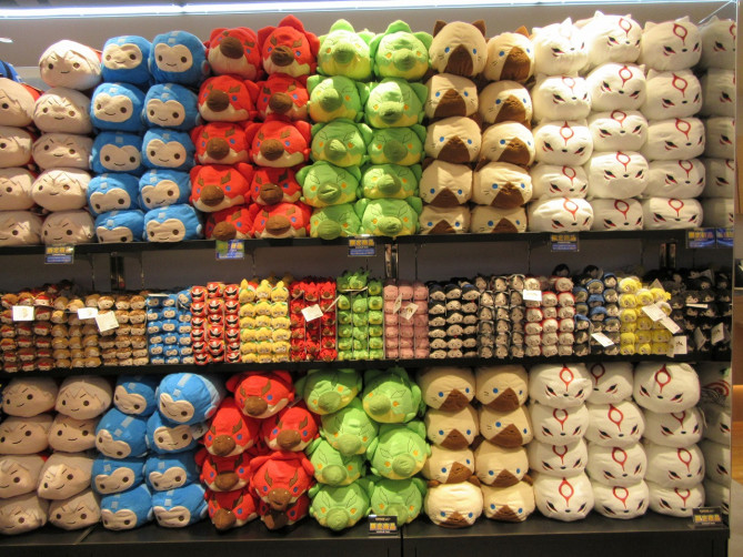 カプコンを代表するキャラクターのグッズが一杯！