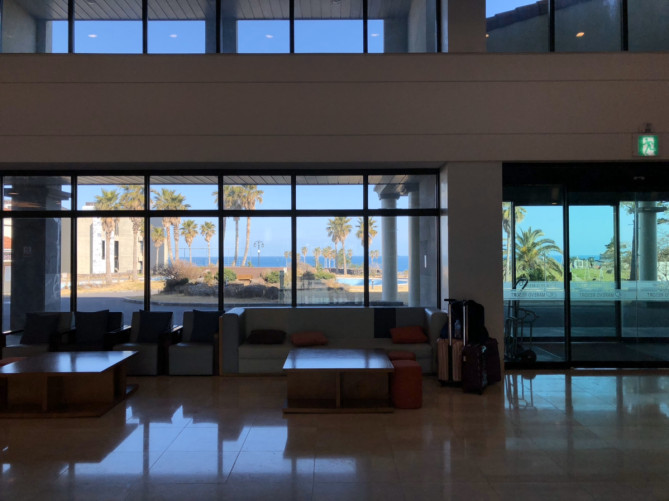 チェジュ島のリゾートホテル