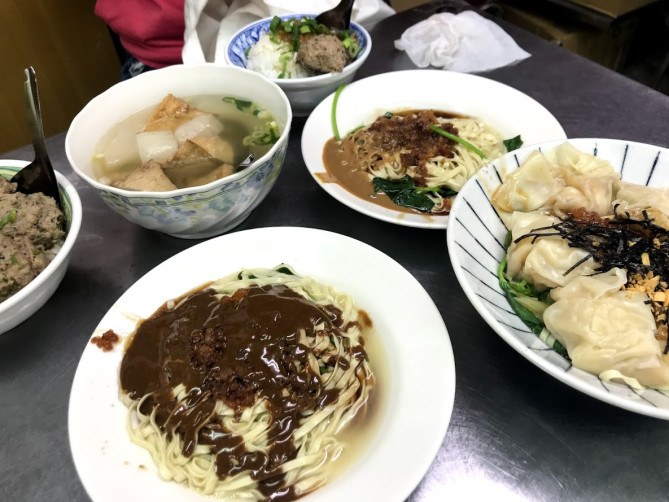 台中の第2市場にて