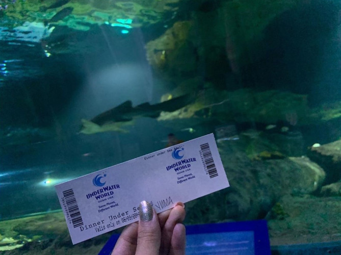 アンダーウォーターワールド：チケット