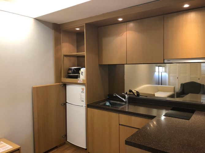 コンドミニアムタイプのマレボリゾートの客室