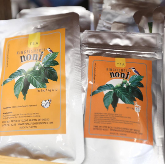 キングフィッシャーのノニ茶