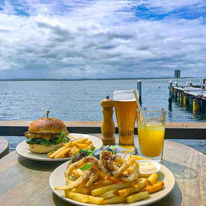 オーストラリアのレストランテラス