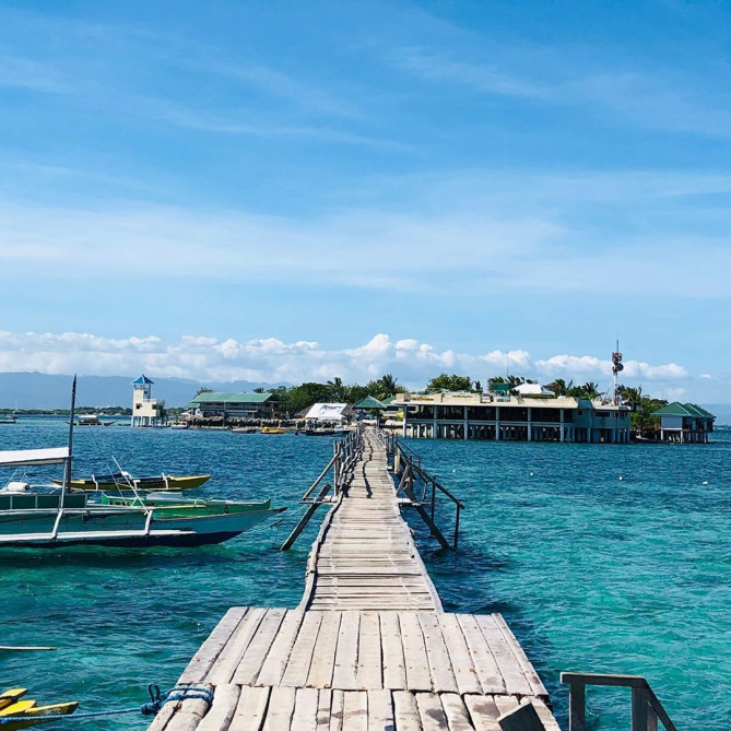 ナルスアン島：桟橋