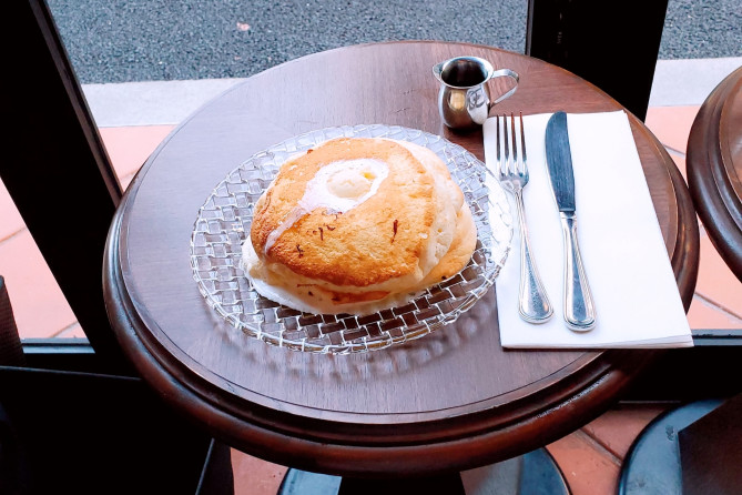 大人気のふわとろパンケーキ